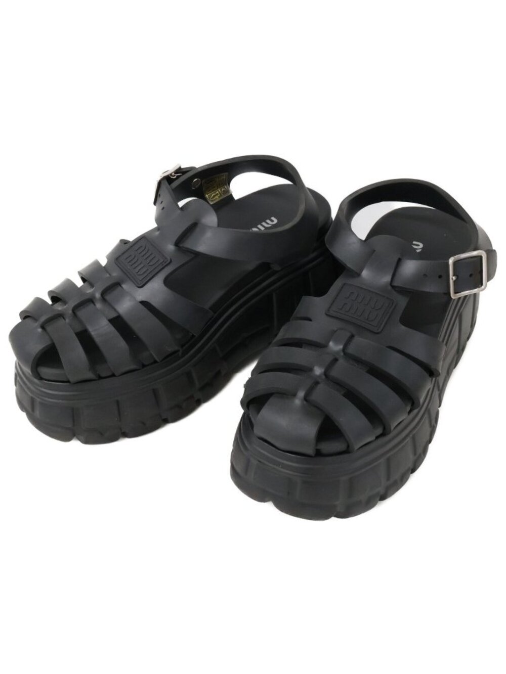 Miu Miu Platform Gurkha Sandals